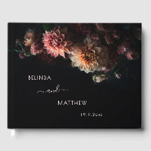 Dahlias de Flores Oscuras y Melancólicas | Boda