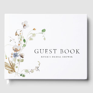 Libro De Visitas Dainty Wildflower
