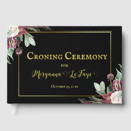 Libro De Visitas Dark Bloom Croning Ceremony  