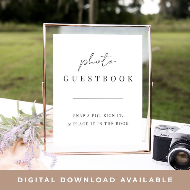 Libro de visitas de Bodas de escritura mínima mode (Subido por el creador)