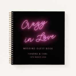 Libro de visitas de Bodas Neon Glow