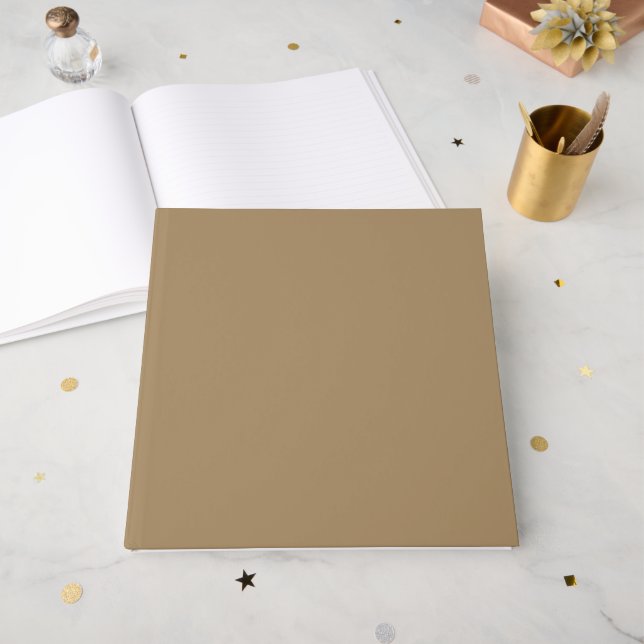 Libro de Visitas de Café Personalizable (Anverso Abierto)