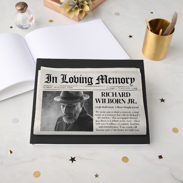 Libro de visitas de los honores Memorial (Anverso Abierto)