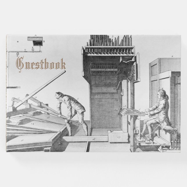 Libro de visitas de órganos (Anverso)