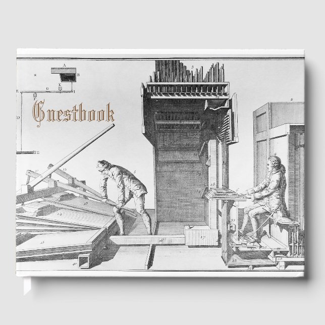 Libro de visitas de órganos (Anverso)