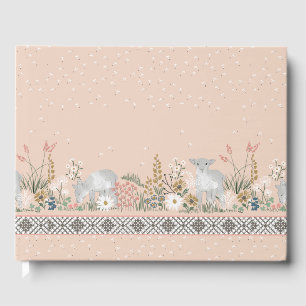 Libro de visitas de Peach Woodland Lamb