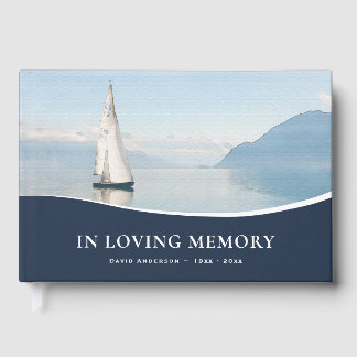 Libro de Visitas de Recuerdo en Amor para Funeral 