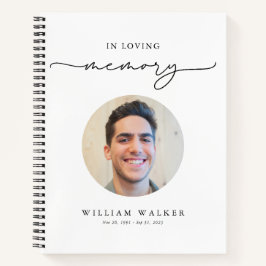 Libro de Visitas de Recuerdo Fotográfico En Memori