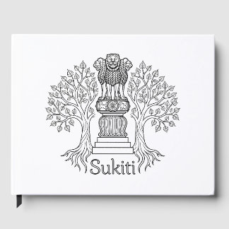 Libro de visitas de Sukiti y la columna de Raja As