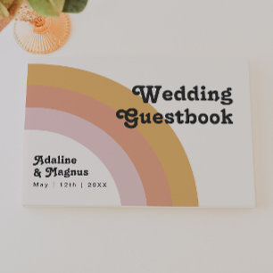 Libro de visitas del Boda arcoiris de los 70 en Re