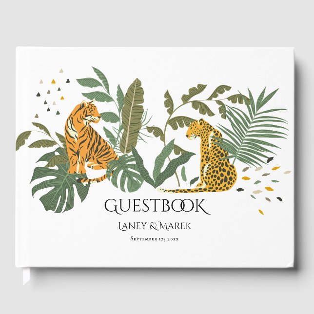 Libro de visitas del Boda de gatos de la jungla de (Anverso)