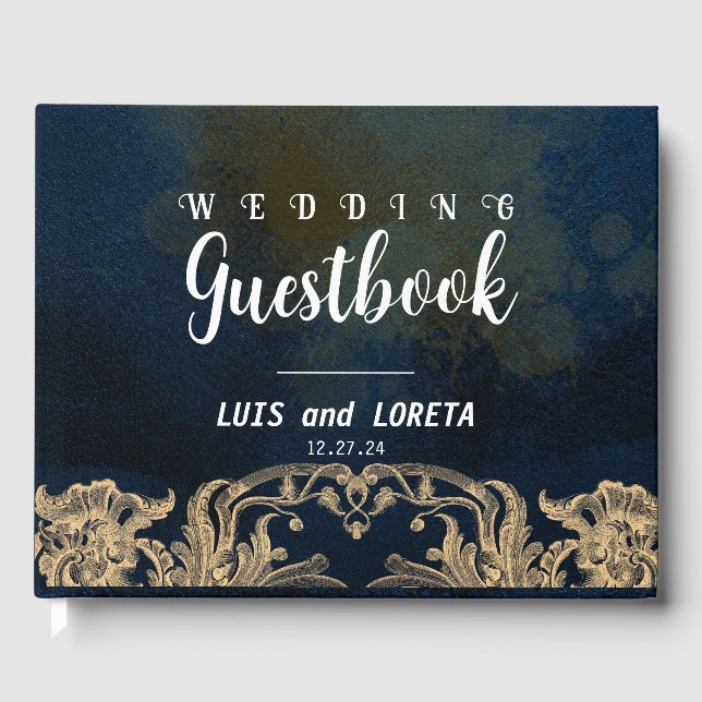 Libro de visitas del Boda de guiones (Anverso)