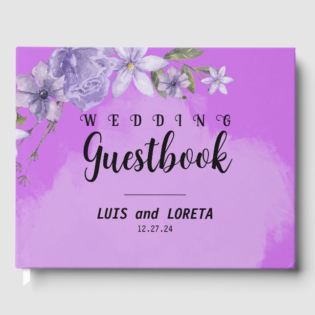 Libro de visitas del Boda de guiones (Anverso)
