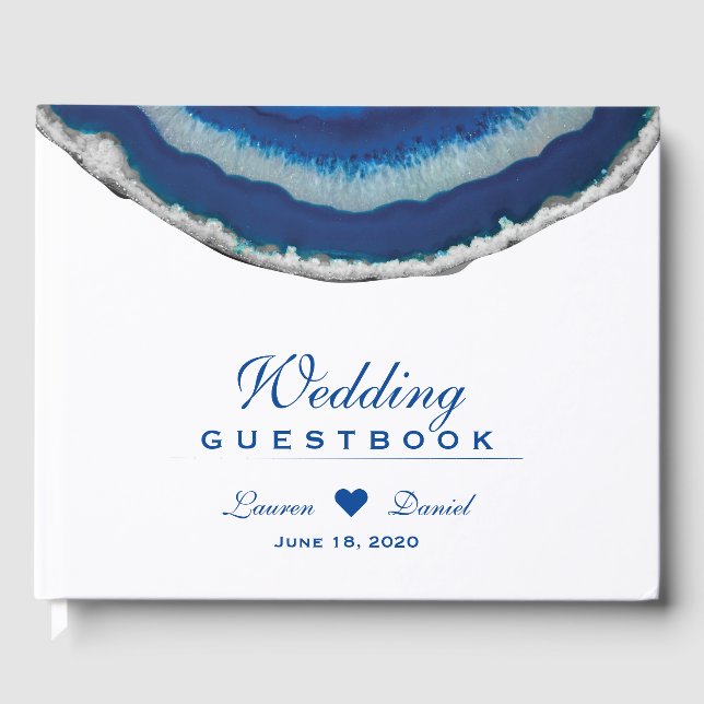 Libro de visitas del Boda del Agate Azul (Anverso)