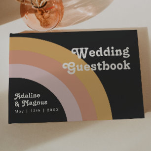 Libro de visitas del Boda Rainbow Dark de 70