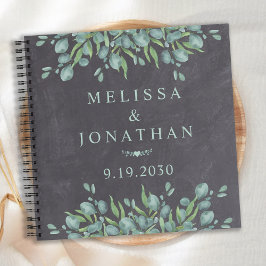 Libro de visitas del Boda Rústico Eucalyptus Green