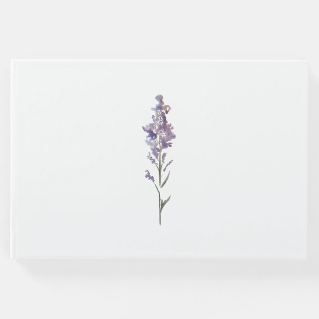 Libro De Visitas Delicado floral  (Anverso)