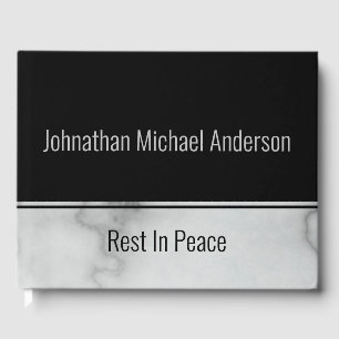 Libro De Visitas Descanse en paz en el elegante monumento conmemora