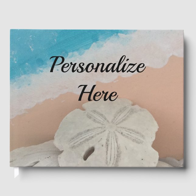 Libro De Visitas Deseos De La Playa (Anverso)