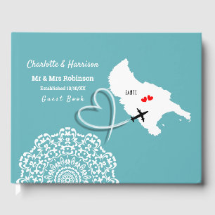 Libro De Visitas Destino Zante Boda griego