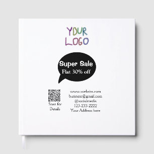 Libro De Visitas detalles del código QR del análisis de descuento c