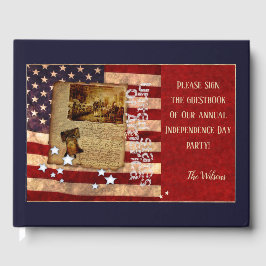 Libro De Visitas Día de la Independencia (personalizable)