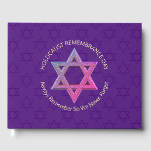 Libro De Visitas Día de Recuerdo del Holocausto Memorial Yom HaShoa