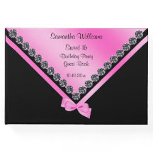 Diamantes de bonito y dulces de vaca rosa 16