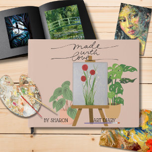 LIBRO DE VISITAS DIARIO DE ARTE EN UN