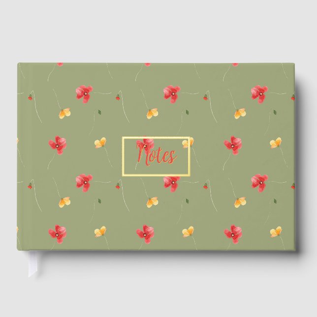 Libro De Visitas Diario de Relieve metalizado (Anverso)