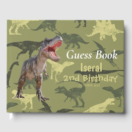 Libro De Visitas Dinosaurios T Rex Jurassic World