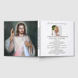 Libro De Visitas Divine Mercy Prayer Catholic Jesus Memorial