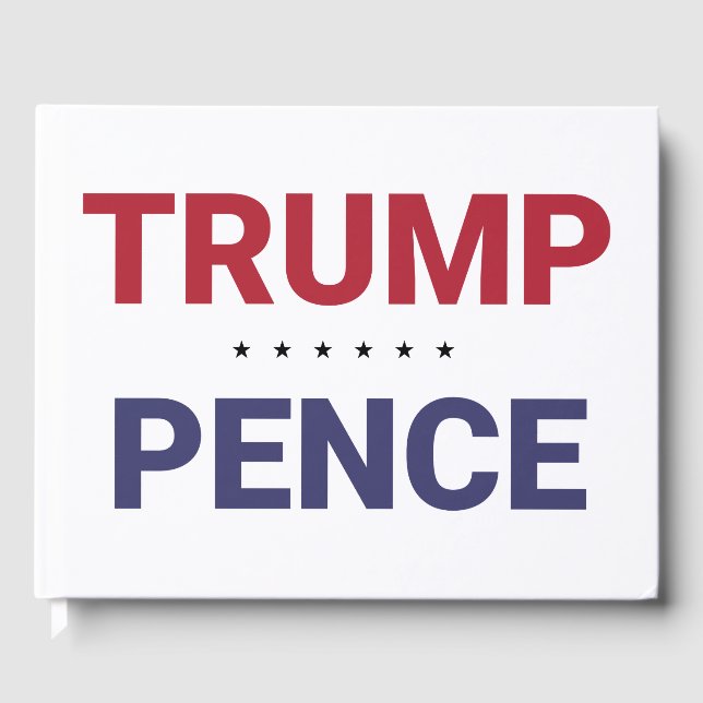 Libro De Visitas Donald Trump y Mike Pence (elecciones de 2020 en E (Anverso)