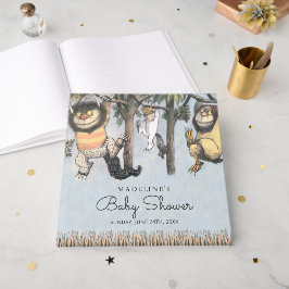 Libro De Visitas Donde las Cosas Salvajes Están Baby Shower