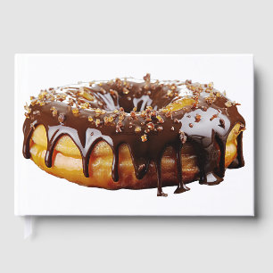 Libro De Visitas Donut decadente de SlipperyJoe's cubierto de grues