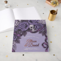 Dos Corazones Un Amor, Boda Gótica Púrpura