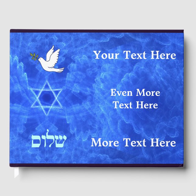 Libro De Visitas Dove - Shalom (Anverso)