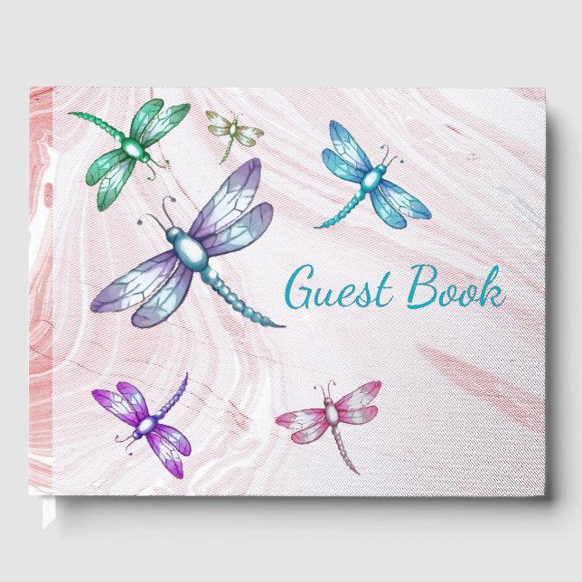 Libro De Visitas Dragonflies (Anverso)