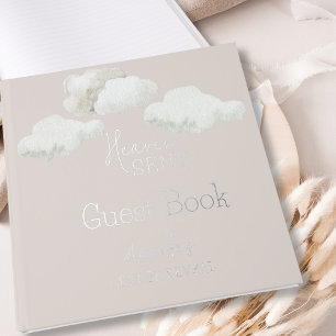 Libro De Visitas Dreamy Beige Neutral Heaven enviado a revelación d