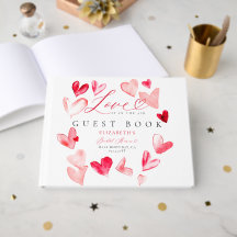 Ducha de Novia de San Valentín Corazón Caprichoso