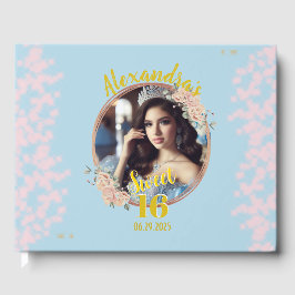 Libro De Visitas Dulce dieciséis cuento de hadas foto de princesa