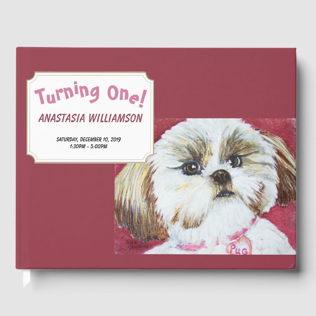 Libro De Visitas Dulce Shih Tzu (Anverso)