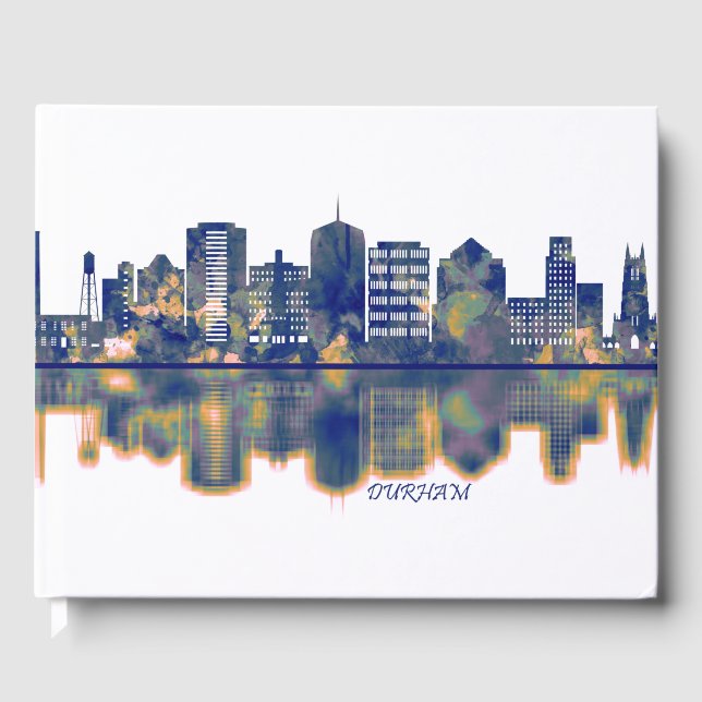 Libro De Visitas Durham Skyline (Anverso)