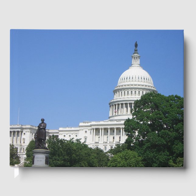 Libro De Visitas Edificio del Capitolio en Washington DC (Anverso)