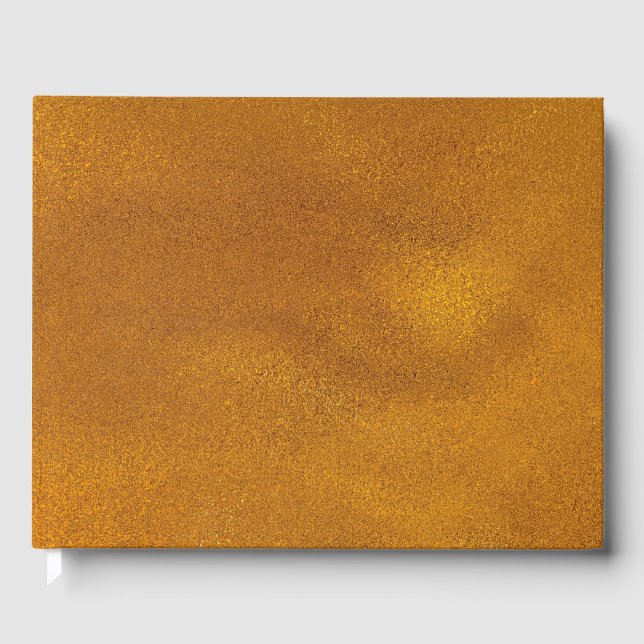 Libro De Visitas Efecto dorado (Anverso)