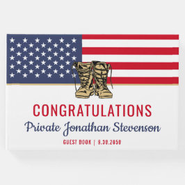 Libro De Visitas Ejército de Graduación Militar Campamento de Arran