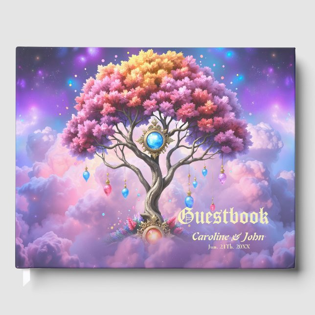 Libro De Visitas El Árbol Celestial del Devenir. (Anverso)