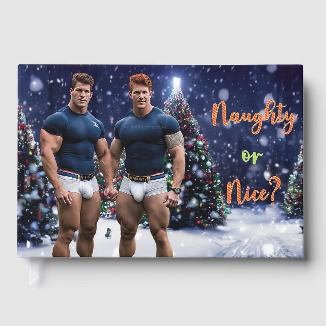 Libro De Visitas El árbol de Navidades de SlipperyJoe con cubierta  (Anverso)