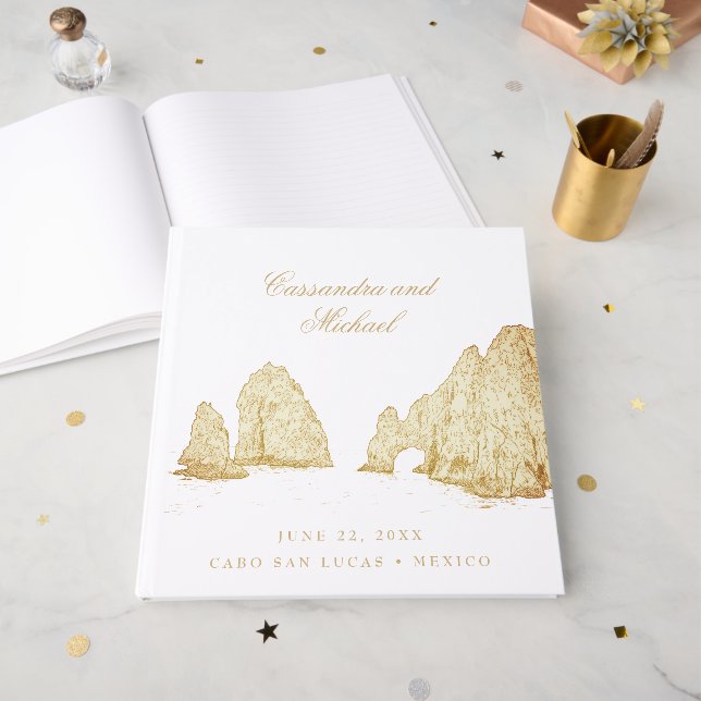 Libro De Visitas El Arco |  Cabo San Lucas MEXICO (Anverso Abierto)