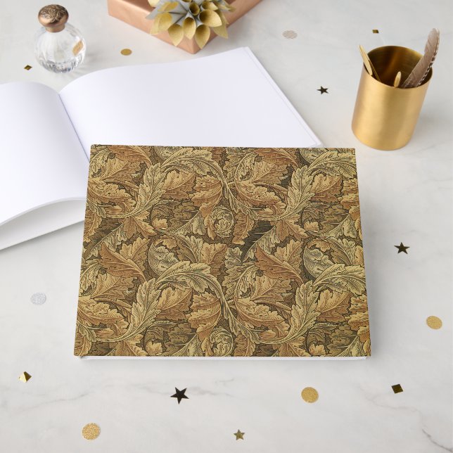 Libro De Visitas El cálido otoño de la vieja victoriana salva la fe (Anverso Abierto)